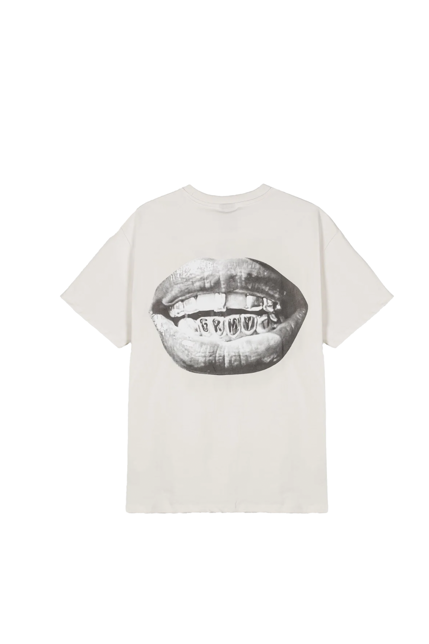 Grimey - Peace Within The Glitzy Grillz - T-Shirt - Off White