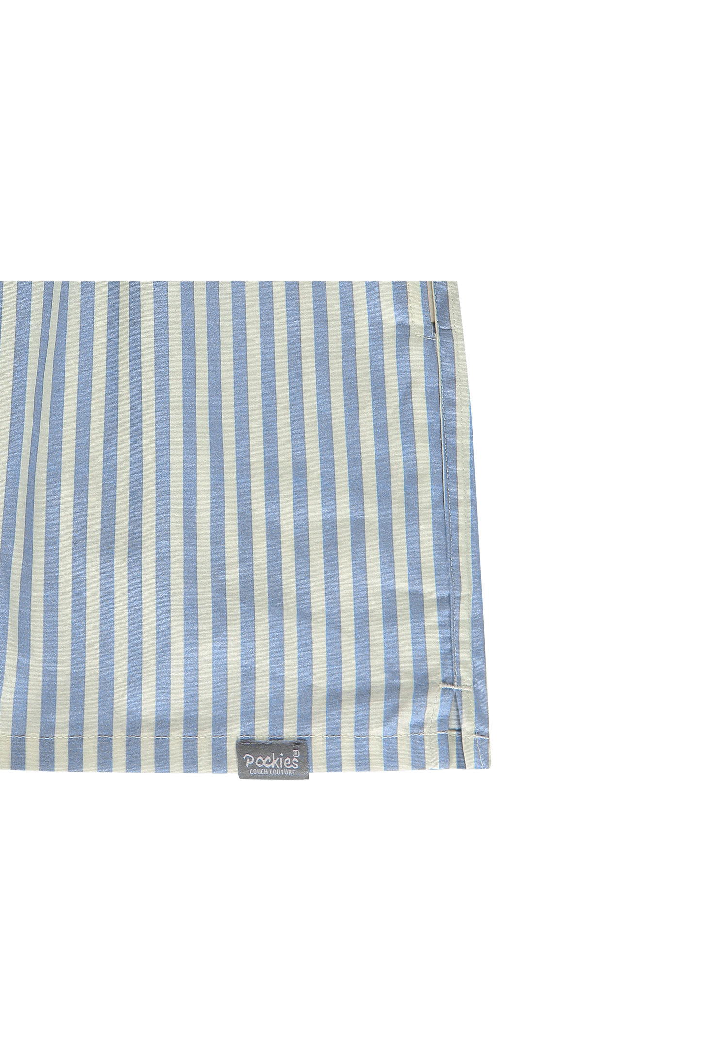 Pockies - Ice Blue Striped - Boxer Shorts