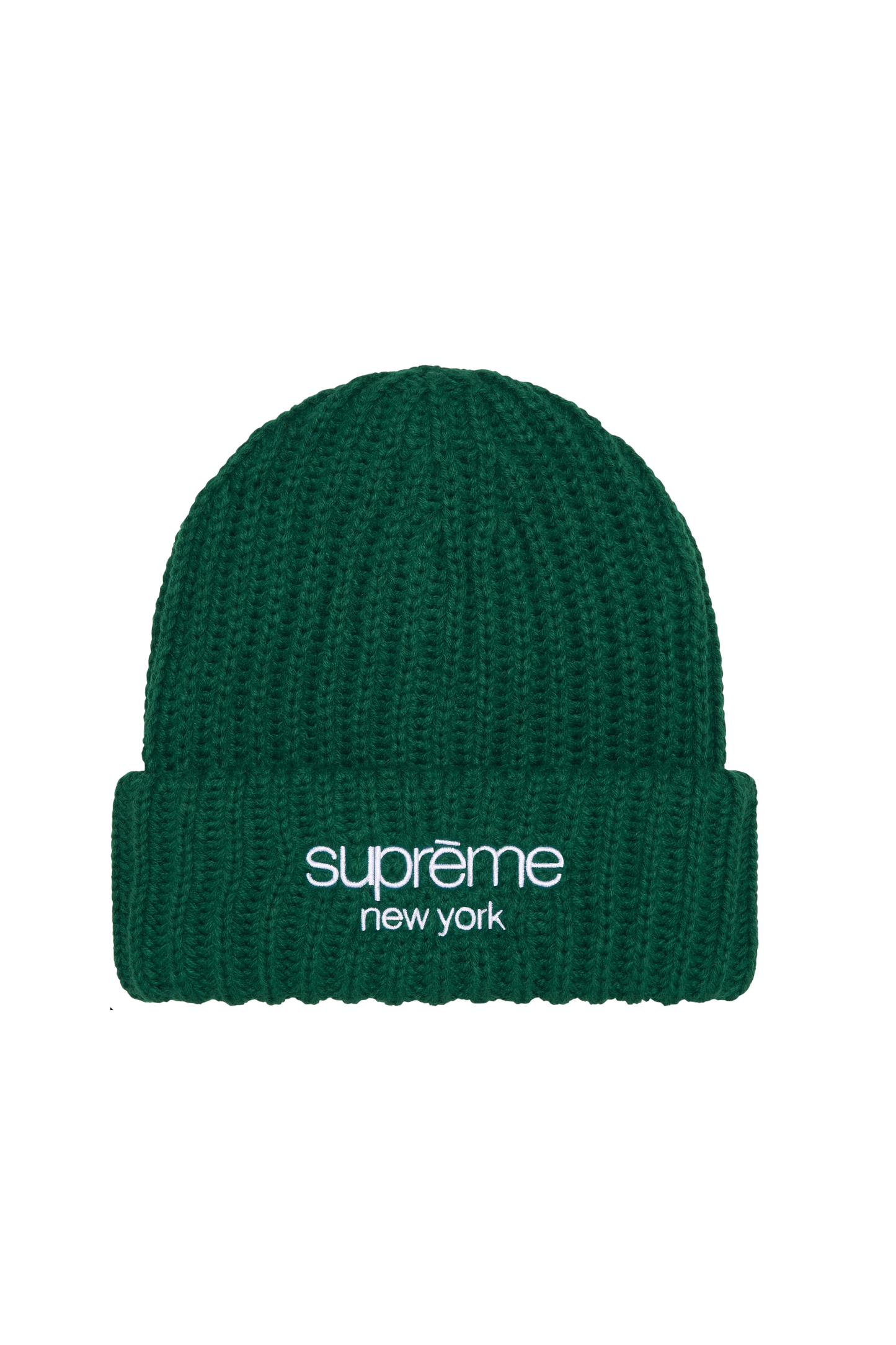 Supreme - Classic Logo Beanie - Green