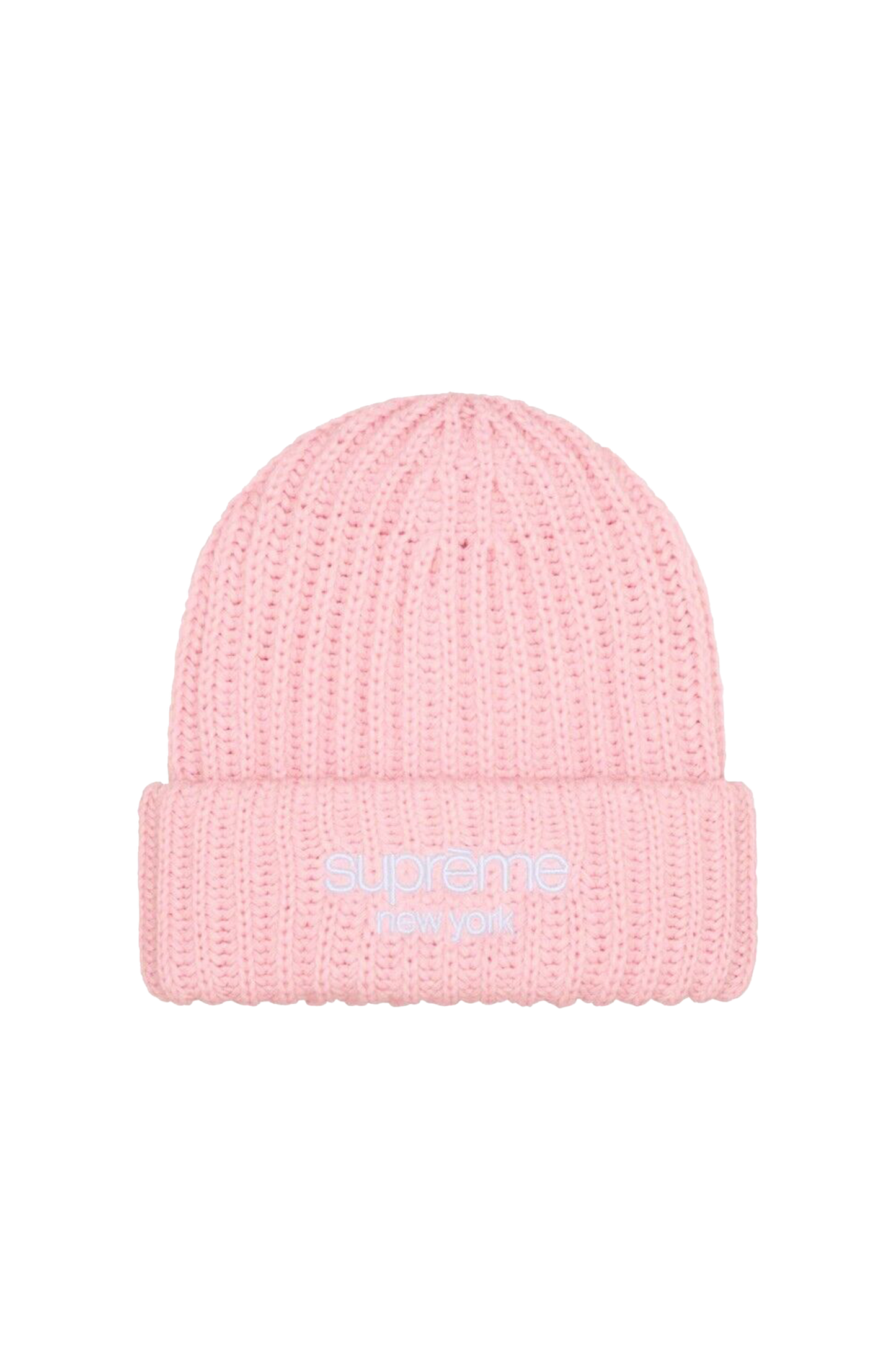 Supreme - Classic Logo Beanie - Pink