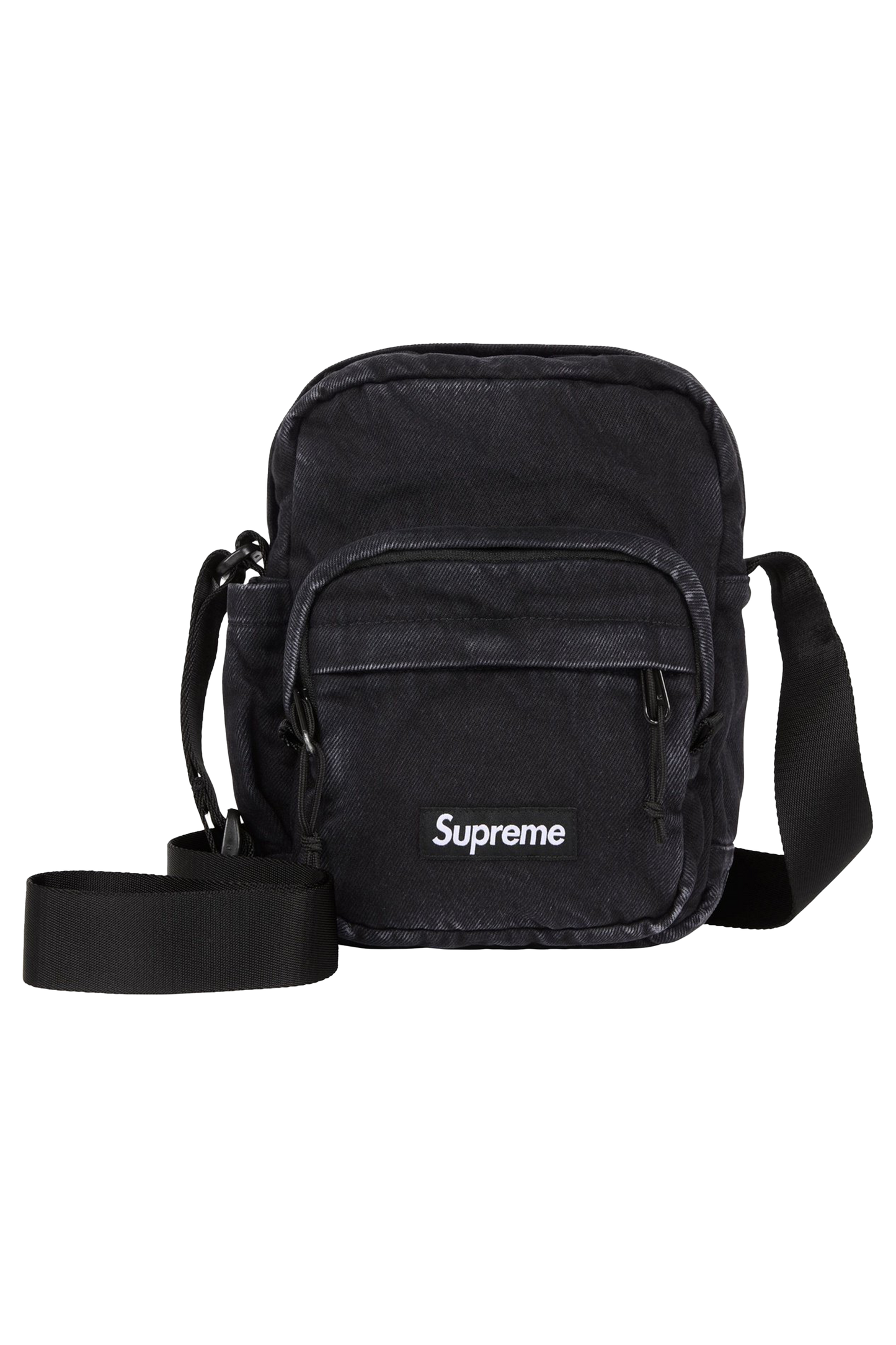 Supreme - Denim Shoulder Bag - Black