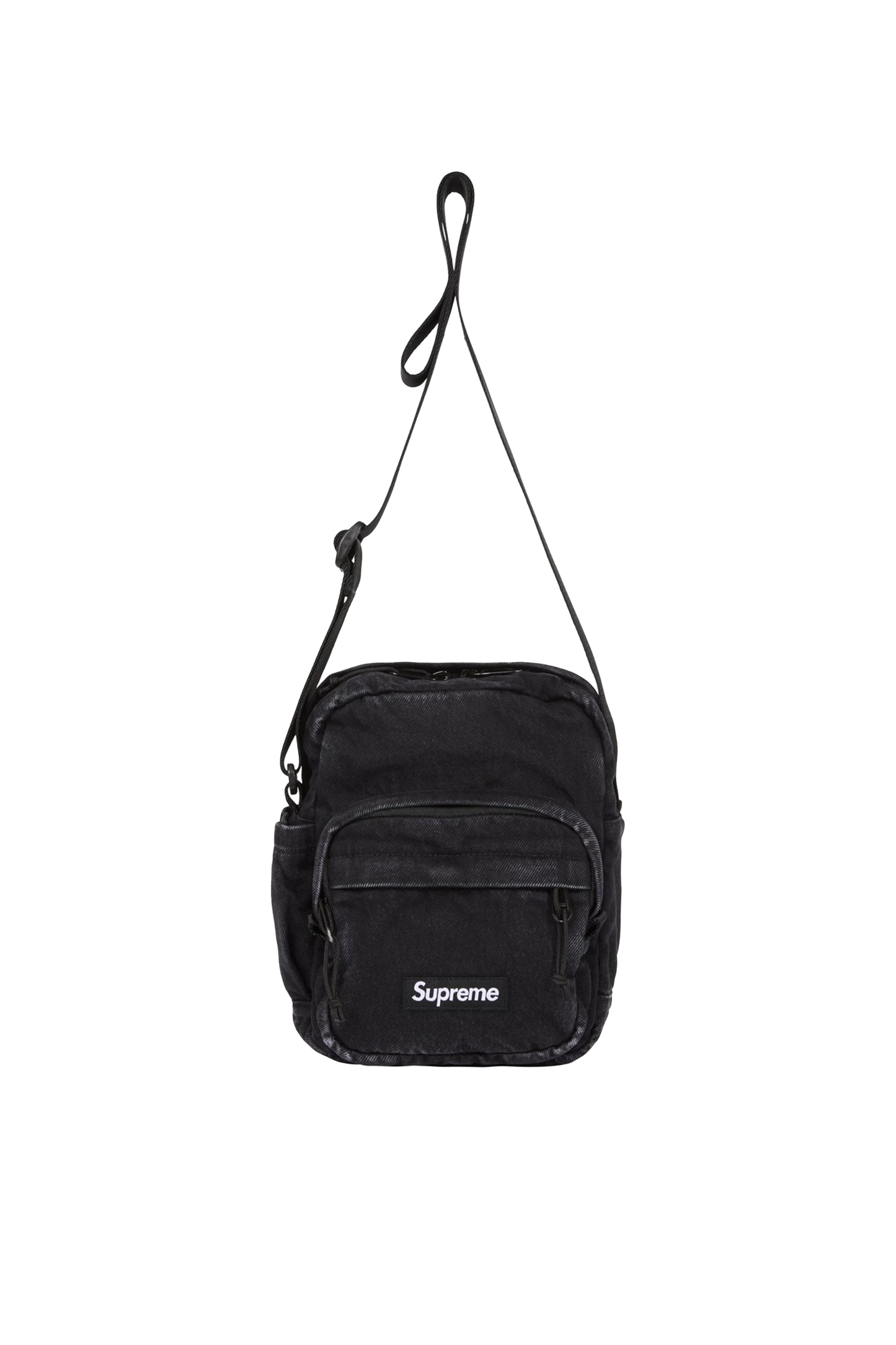 Supreme - Denim Shoulder Bag - Black
