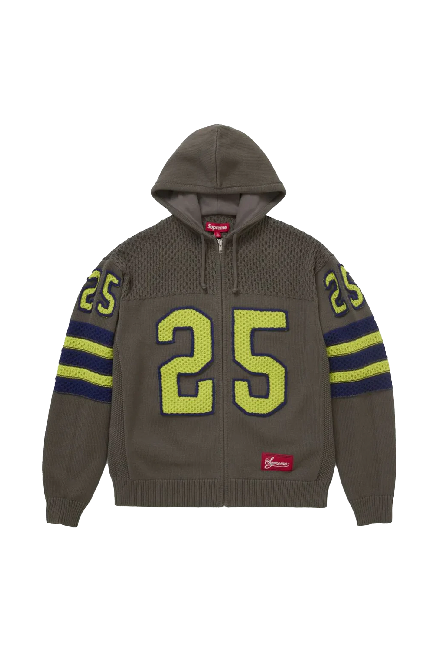 Supreme - Sport Zip Up Hooded Sweater - Charcoal
