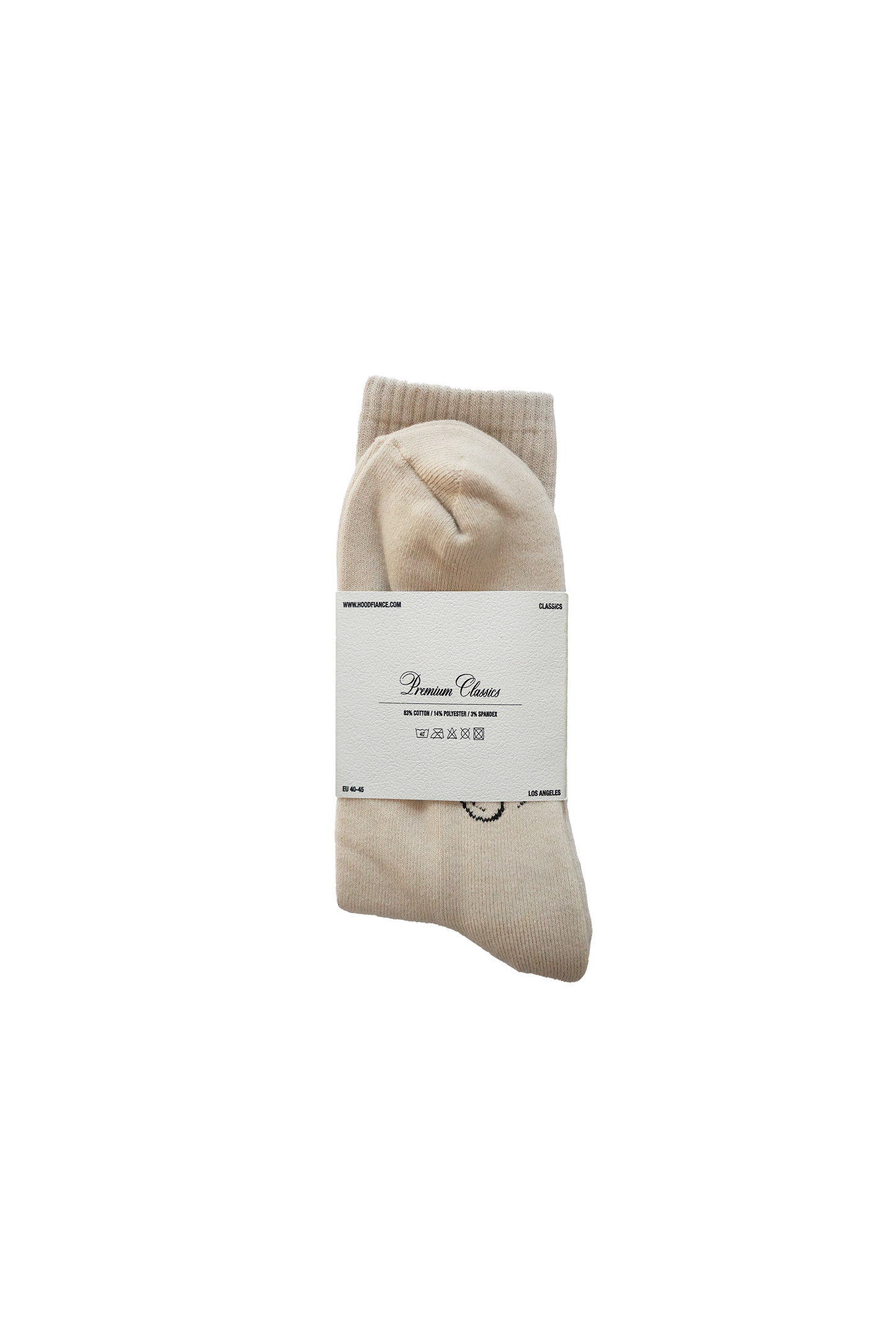 Hood Fiance - CLASSIC BEIGE SOCKS