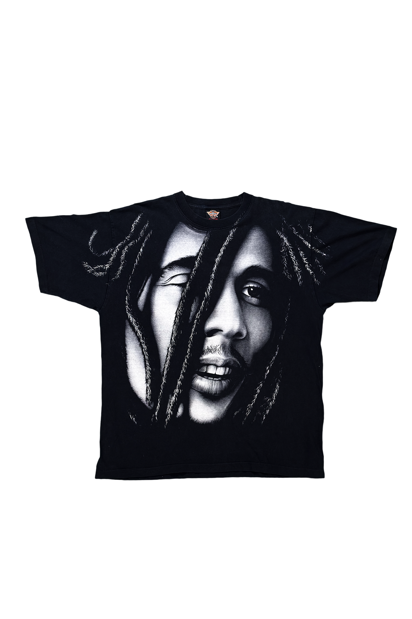 Vintage - Bob Marley Face - T-Shirt - 90s