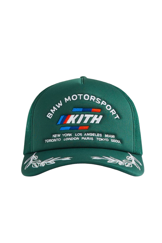 KITH x BMW - M Nolan - Trucker Cap - Green