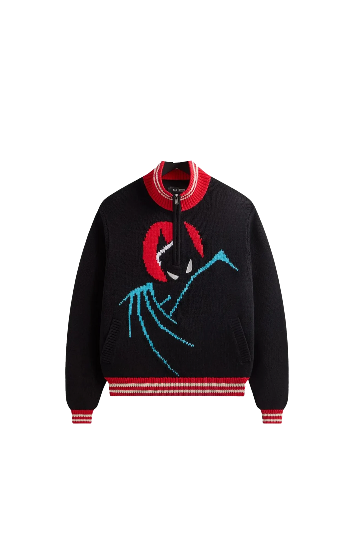 KITH x Batman - Quater Zip Sweater
