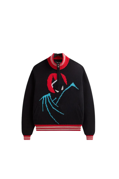 KITH x Batman - Quater Zip Sweater