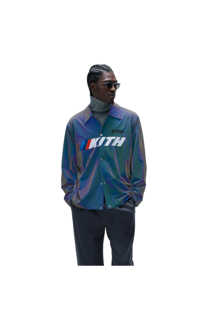 KITH x BMW - Kieran Techno Violet - Coaches Jacket