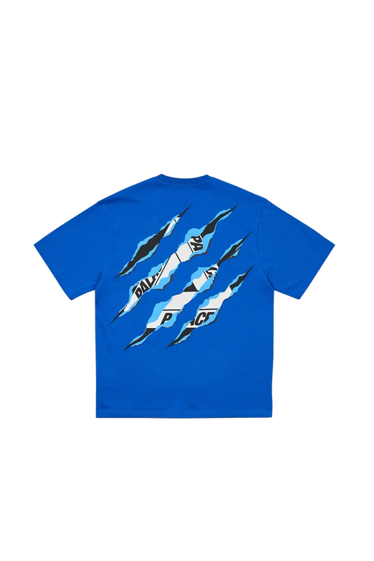 Palace - Ripped Tri-Ferg - T-Shirt - Blue