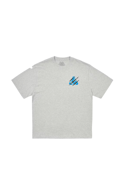 Palace - Ripped Tri-Ferg - T-Shirt - Grey