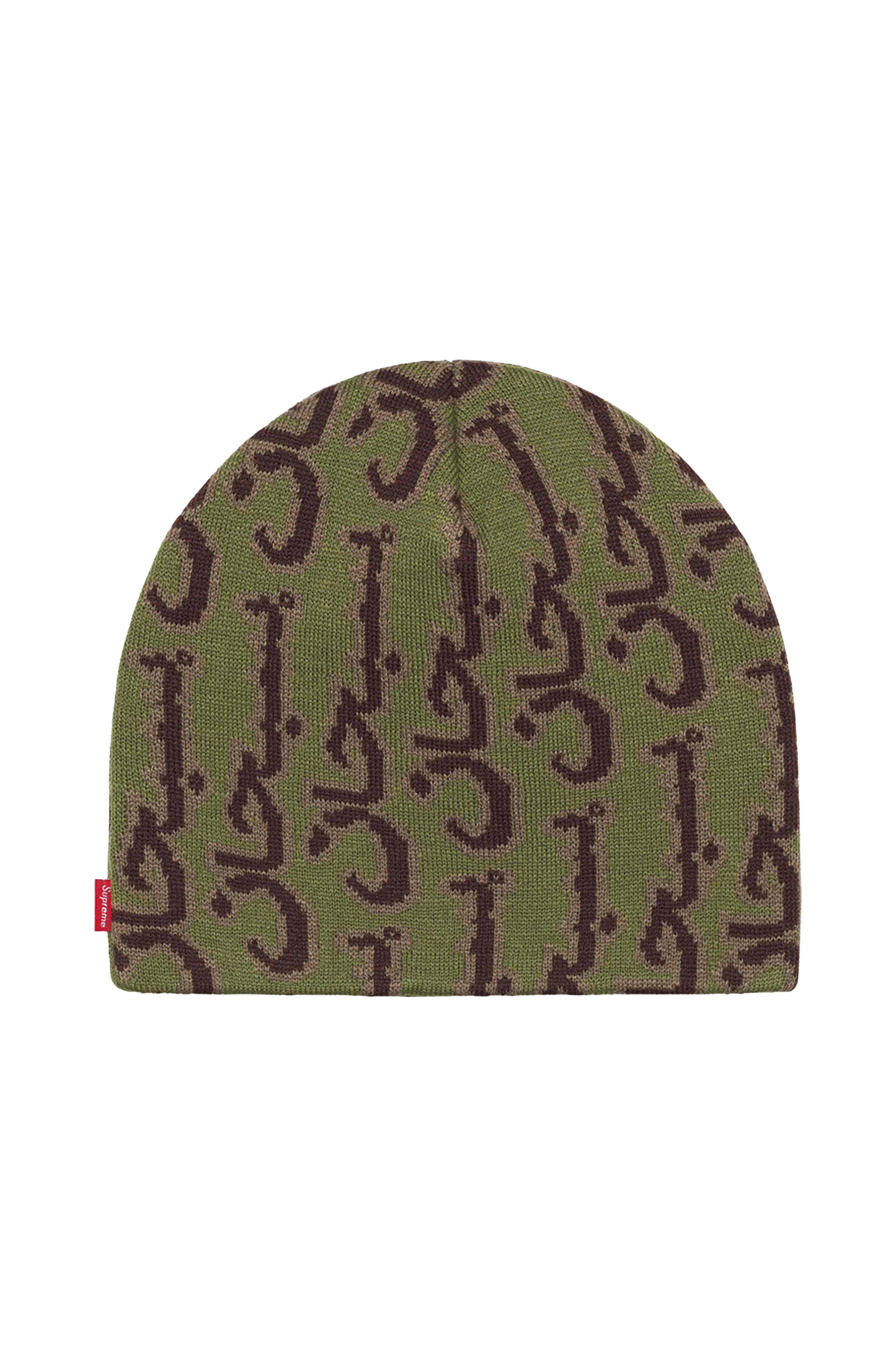 Supreme - Arabic Logo Beanie - Khaki Green