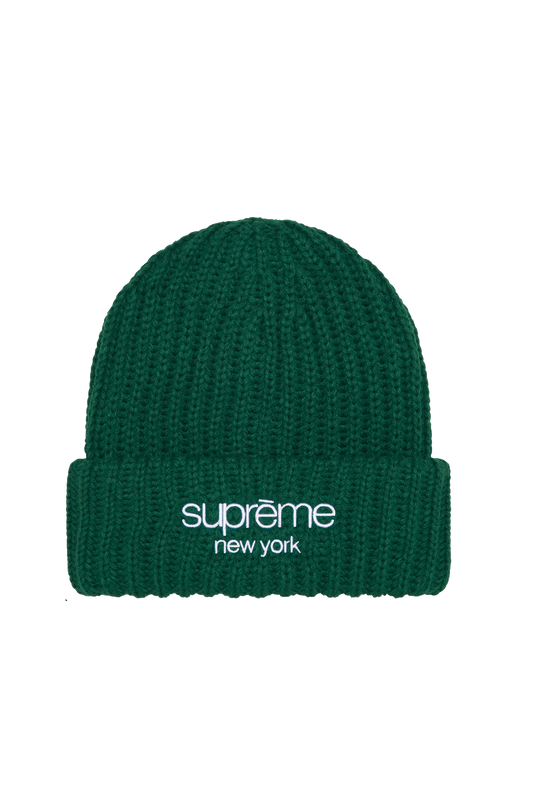 Supreme - Classic Logo Beanie - Green
