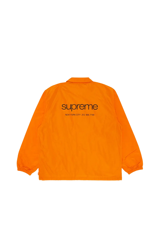 Supreme - Coaches Jacket - Orange