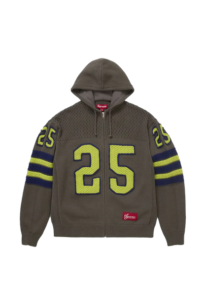 Supreme - Sport Zip Up Hooded Sweater - Charcoal