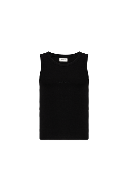 Hood Fiance - OG TANK TOP DEEP BLACK