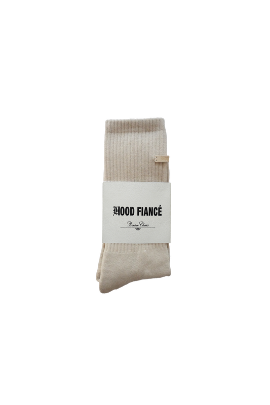 Hood Fiance - CLASSIC BEIGE SOCKS